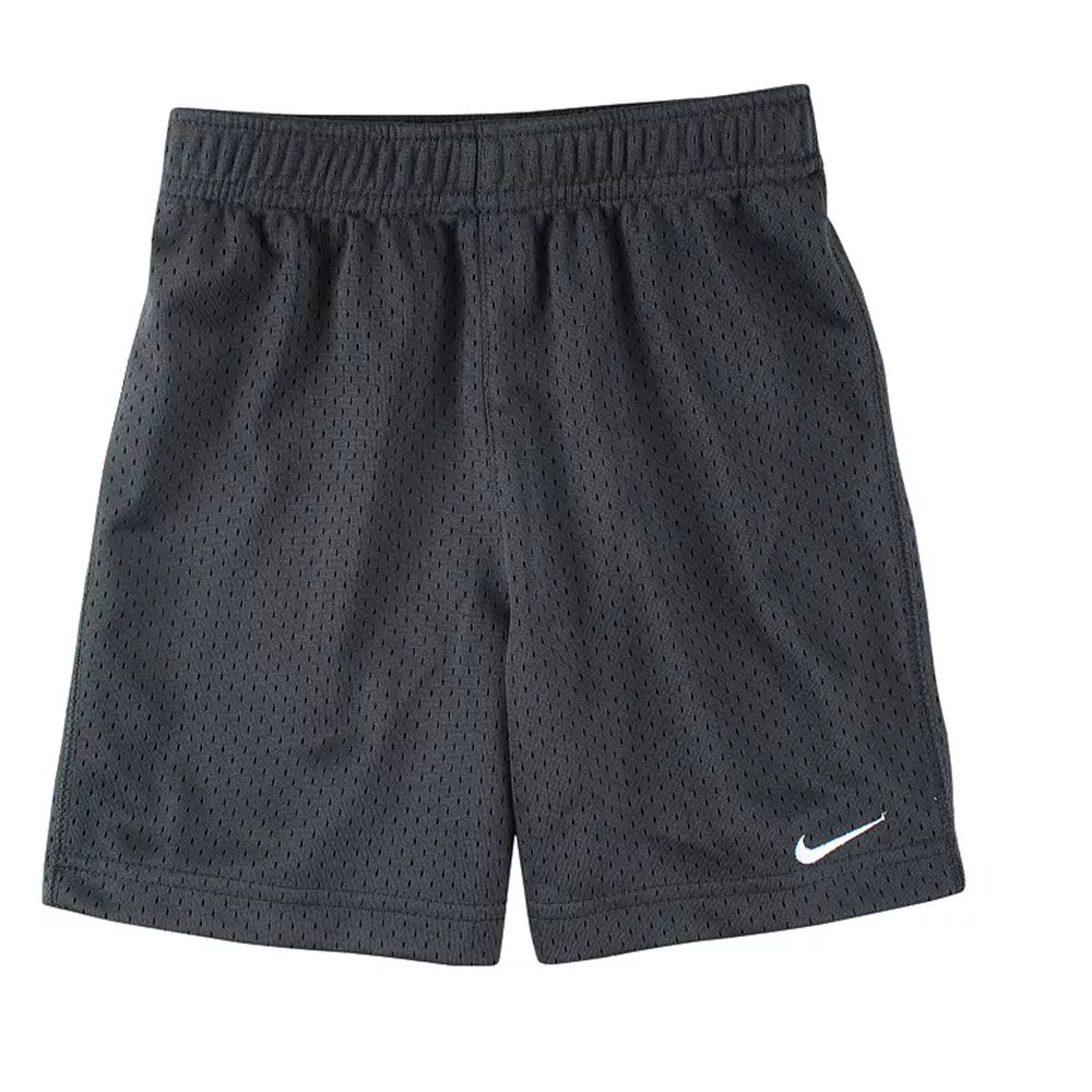 Nike Youth Mesh Shorts Dark Gray Size 6